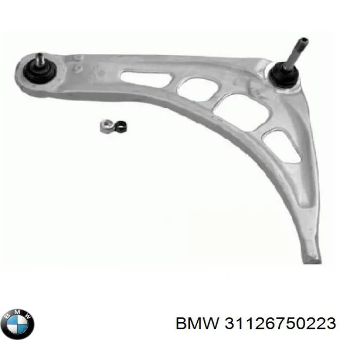 Левый рычаг передней нижней подвески BMW 31126750223 цена, от 80.51 USD