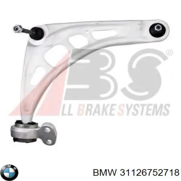Правый рычаг передней нижней подвески BMW 31126752718 цена, от 75.04 USD