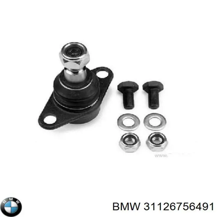 Шаровая опора, нижняя BMW 31126756491 цена, от 24.36 USD