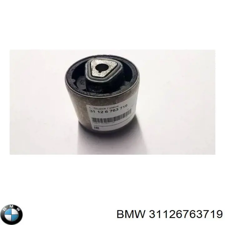 Bloco silencioso dianteiro do braço oscilante inferior 31126763719 BMW