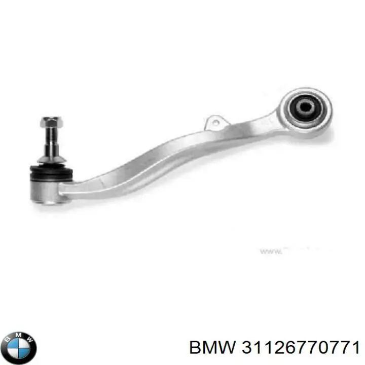 Рычаг передней подвески нижний левый 31126770771 BMW