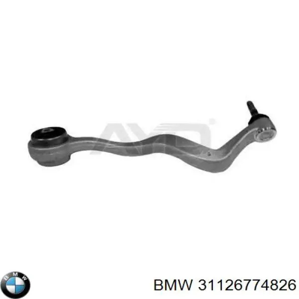 Правый рычаг передней нижней подвески BMW 31126774826 цена, от 67.16 USD