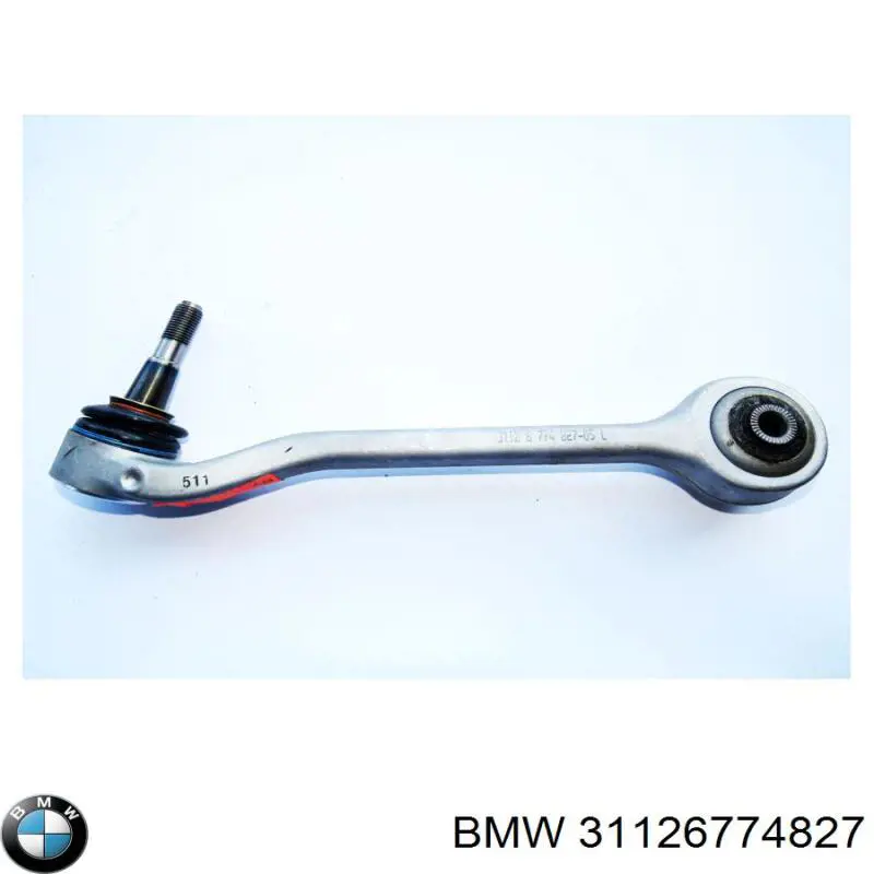 31126774827 BMW braço oscilante inferior esquerdo de suspensão dianteira