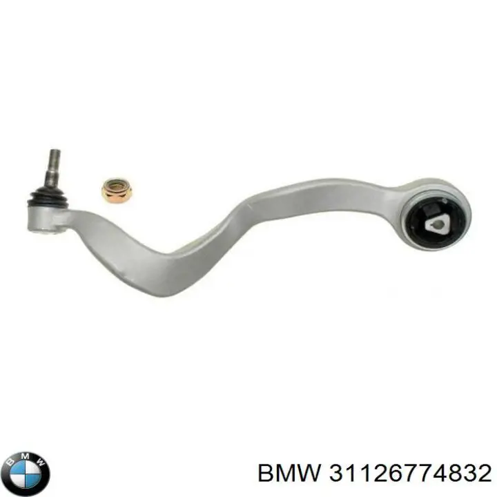 31126774832 BMW braço oscilante inferior direito de suspensão dianteira