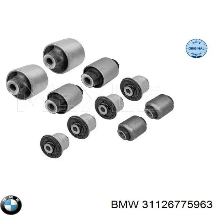 Левый рычаг передней нижней подвески BMW 31126775963 цена, от 95.37 USD