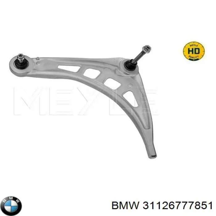 Левый рычаг передней нижней подвески BMW 31126777851 цена, от 67.68 USD