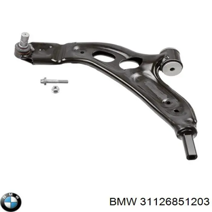 Рычаг передней подвески нижний левый 31126851203 BMW