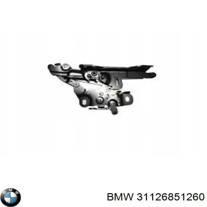 31126851260 BMW braço oscilante inferior direito de suspensão dianteira