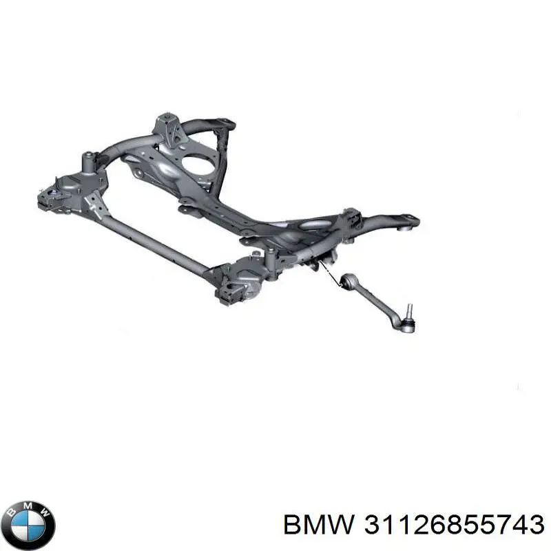 Сайлентблок переднего нижнего рычага BMW 31126855743