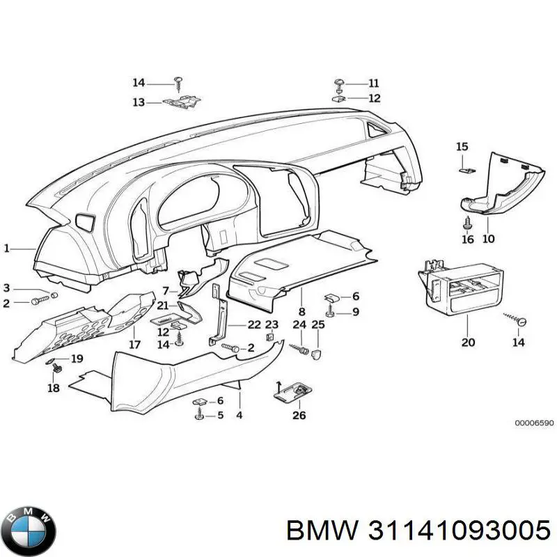 BMW 31141093005 цена, от 148.71 USD