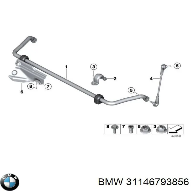  BMW 31146793856 цена, от 19.00 USD