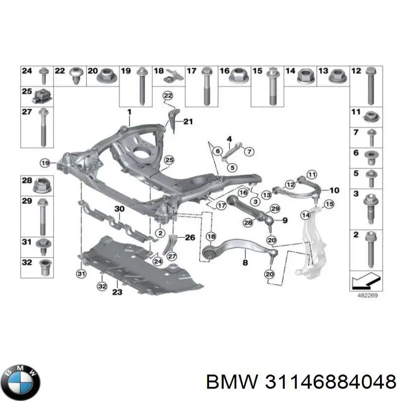  31146884048 BMW