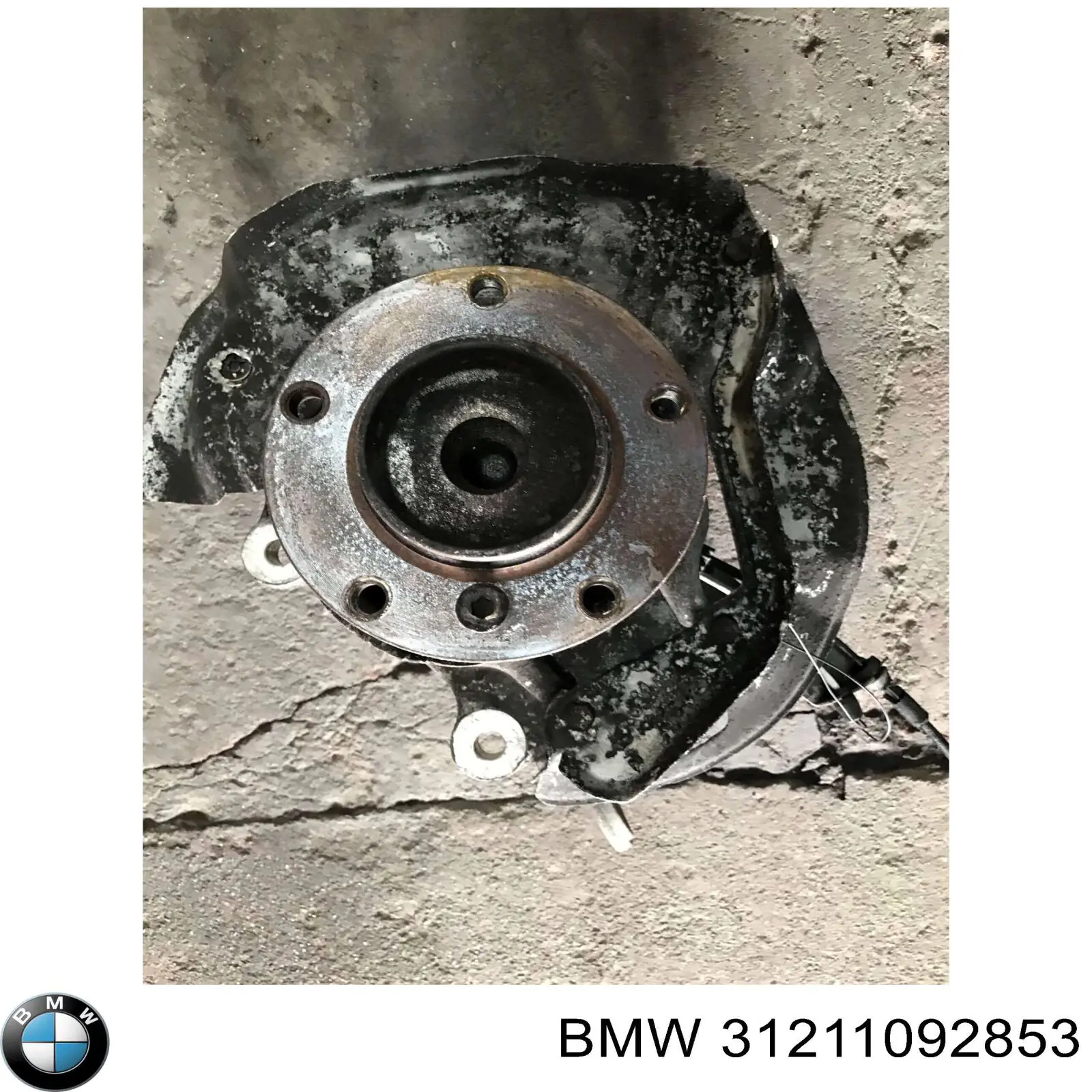 Цапфа (поворотный кулак) передний левый BMW 31211092853 цена, от 50.68 USD