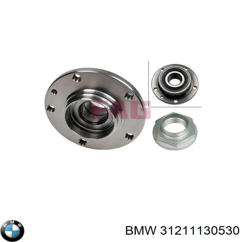 Купить 31211130530 BMW Ступица переднего колеса