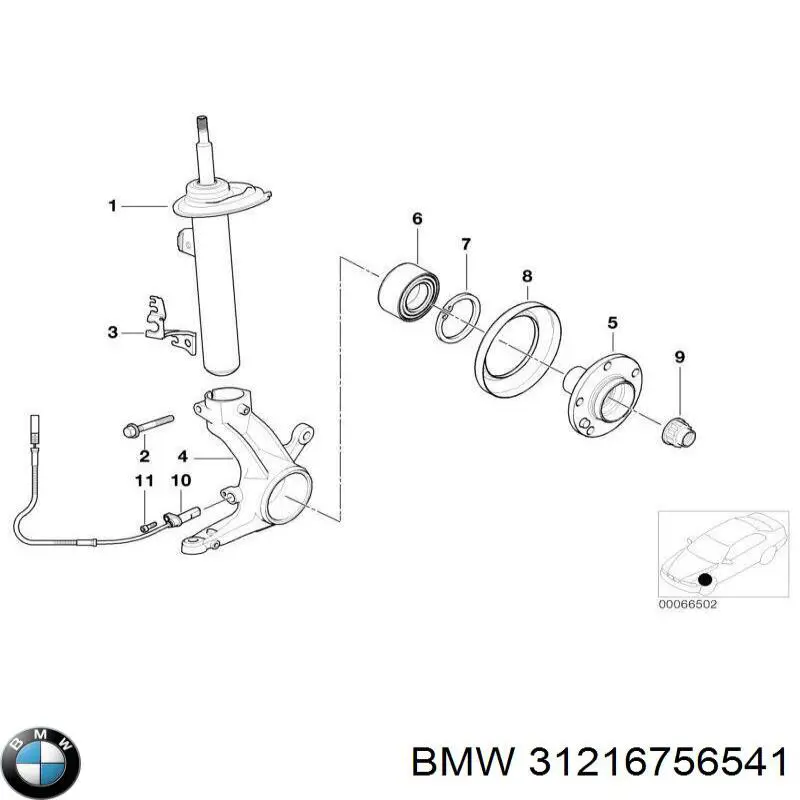 31216756541 BMW 