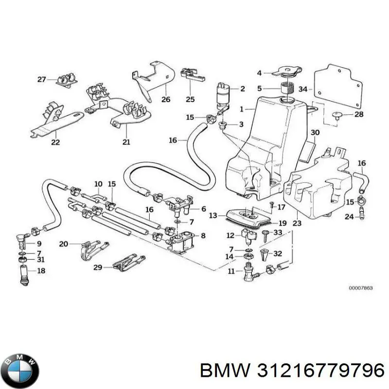 Цапфа (поворотный кулак) передний правый BMW 31216772672 цена, от 25.85 USD