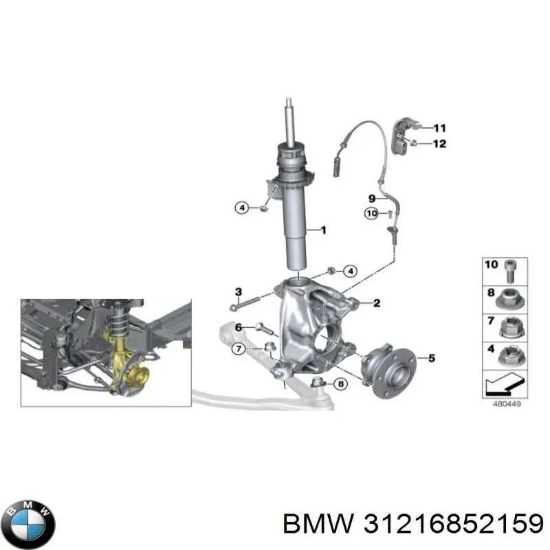  31216852159 BMW