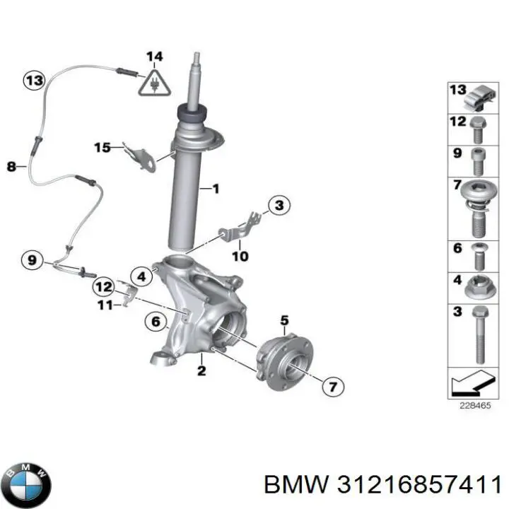 31216857411 BMW 