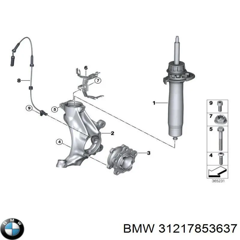 31217853637 BMW 