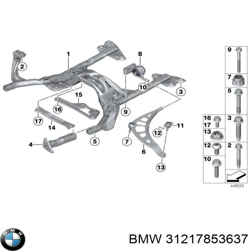 Купить 31217853637 BMW 