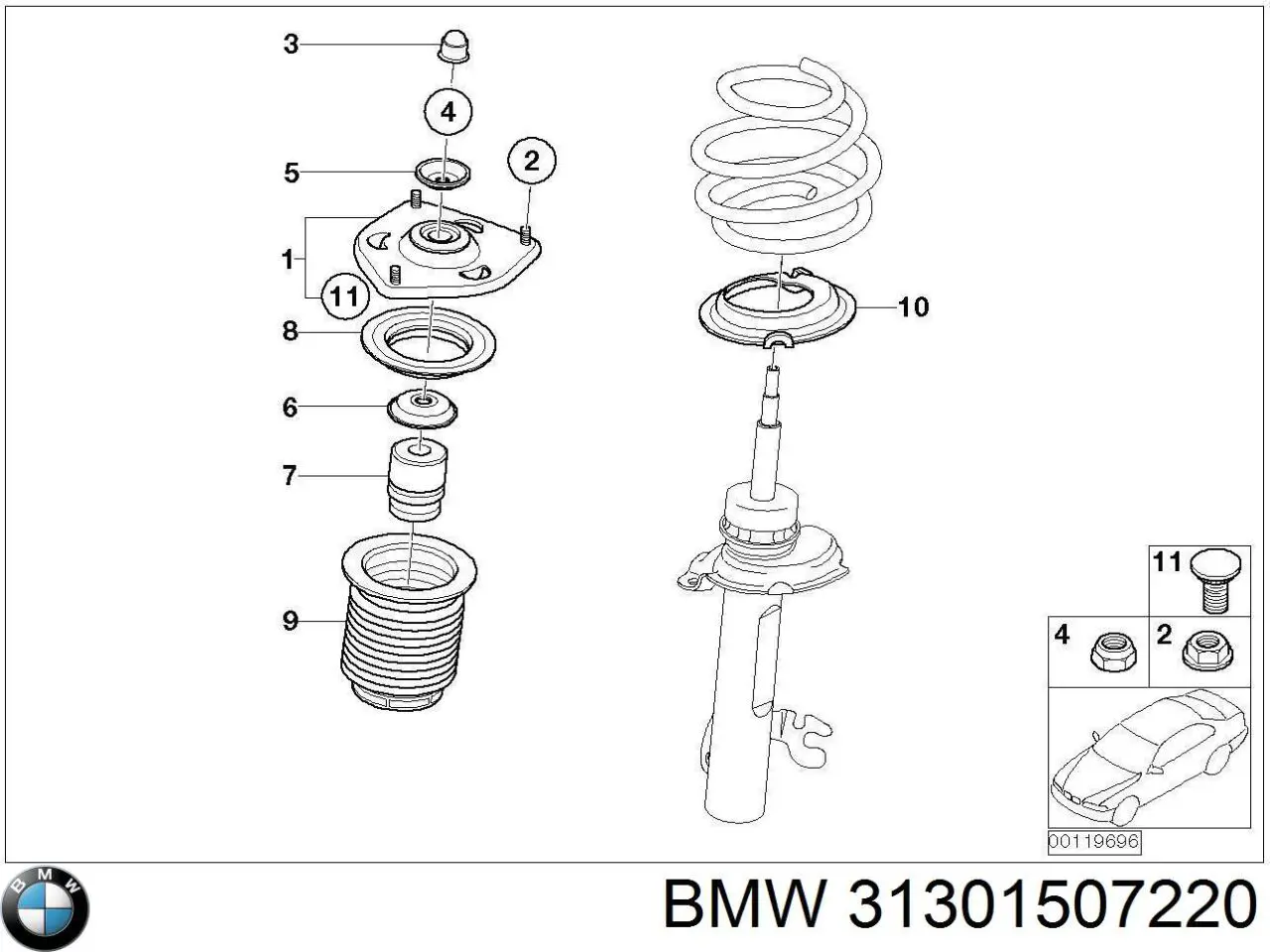  31301507220 BMW