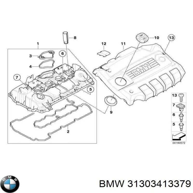 Купить 31303413379 BMW 