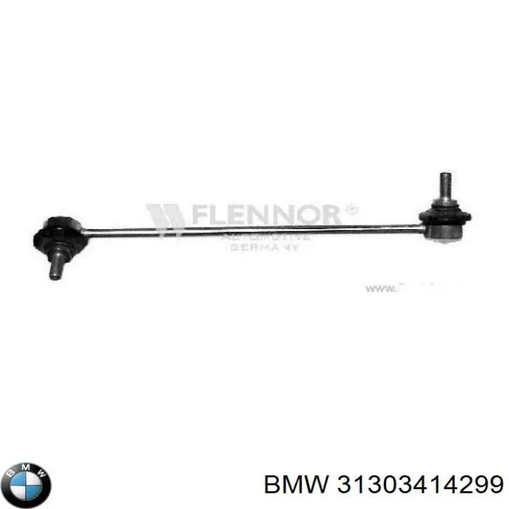 Стойка стабилизатора, переднего, левая BMW 31303414299