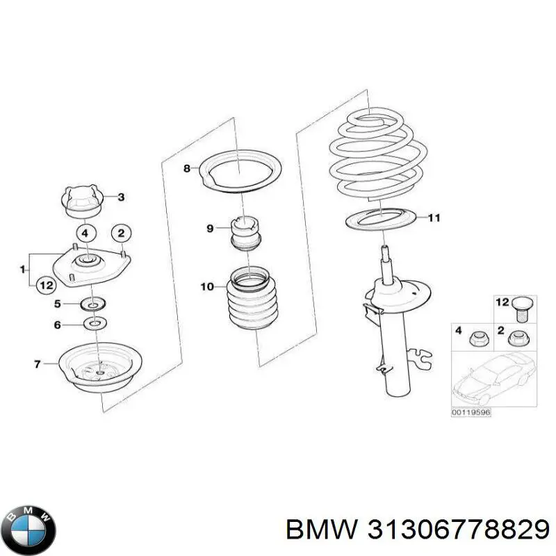  BMW 31306778829 цена, от 5.95 USD