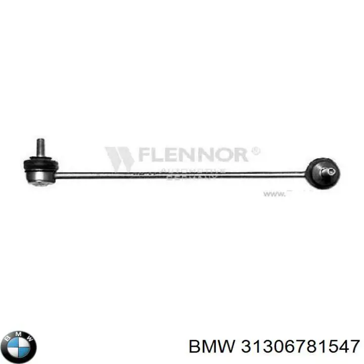 Стойка переднего стабилизатора левая 31306781547 BMW