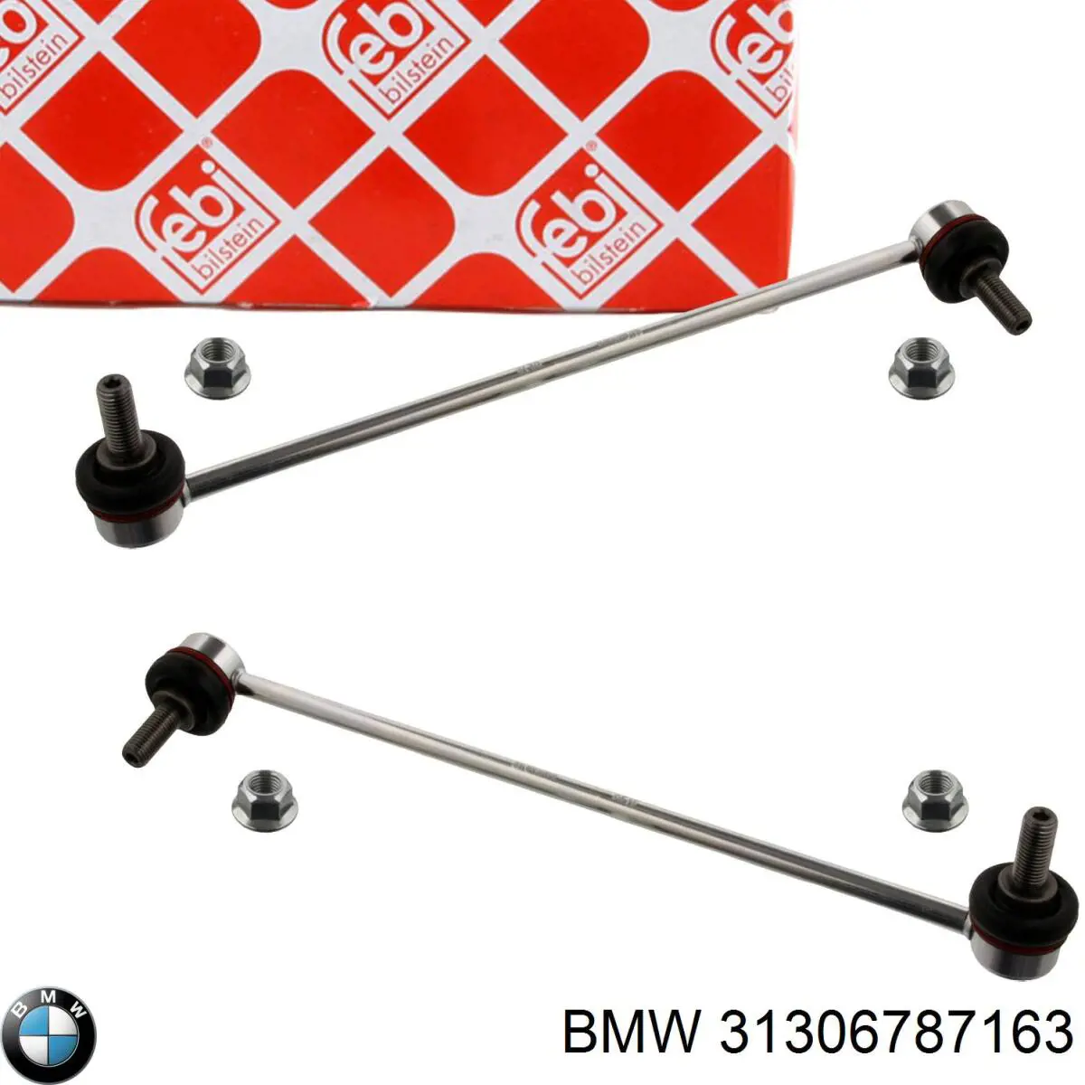 Купить 31306787163 BMW Солдатик стабилизатора, переднего, левый
