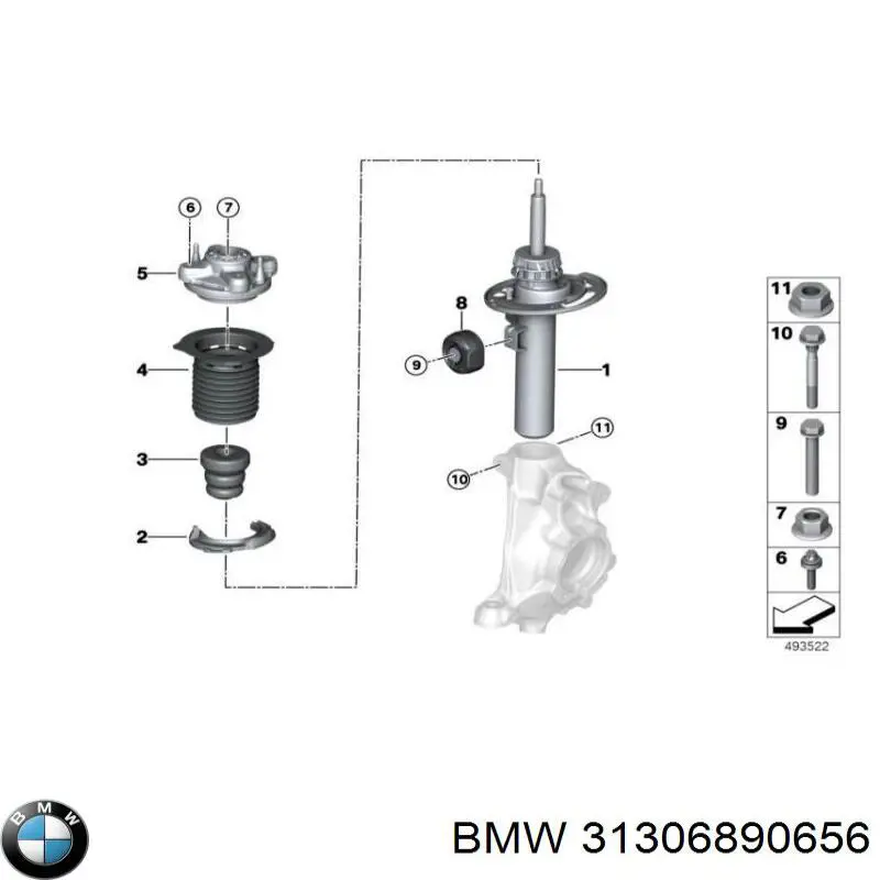 31306890656 BMW 