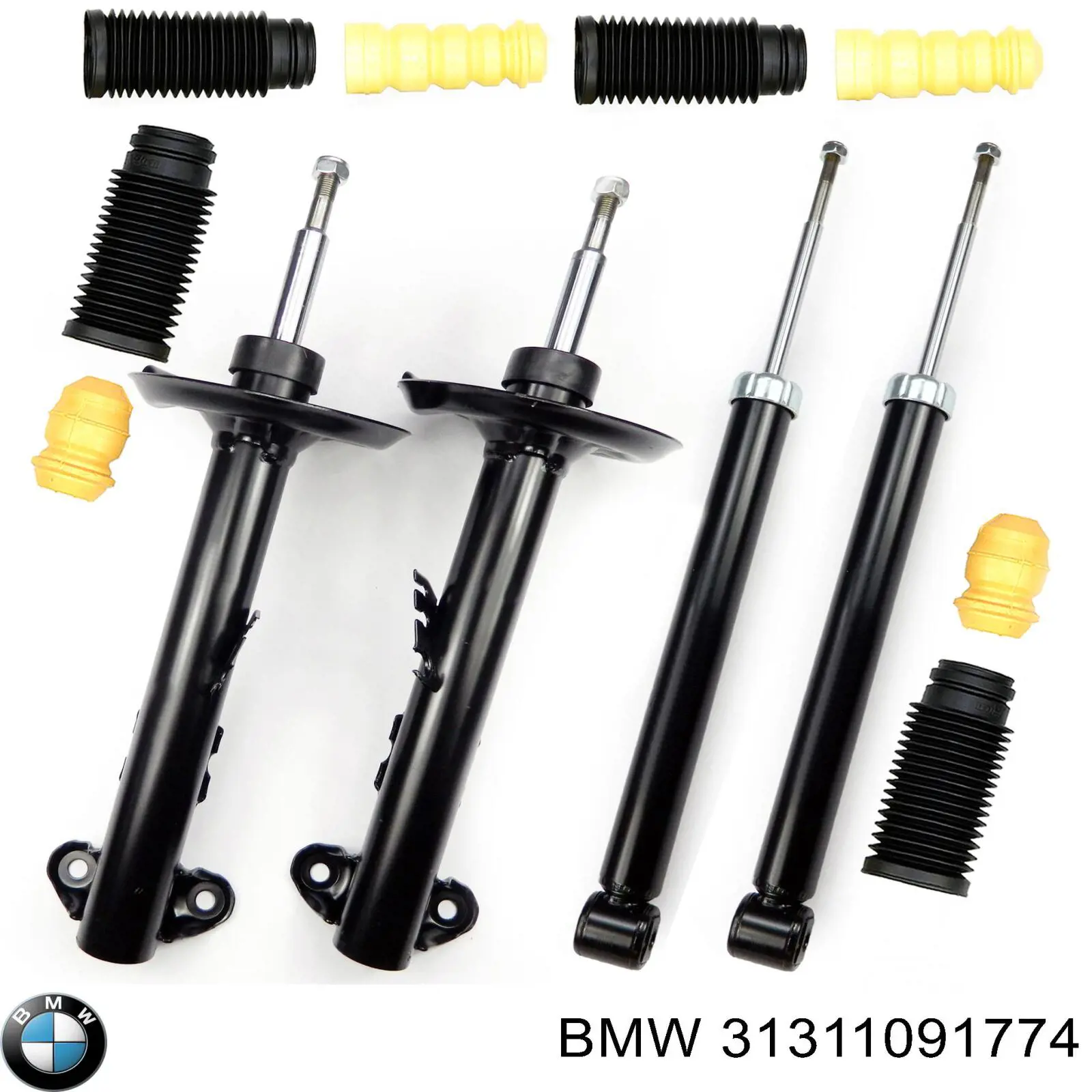 Амортизатор передний правый 31311091774 BMW