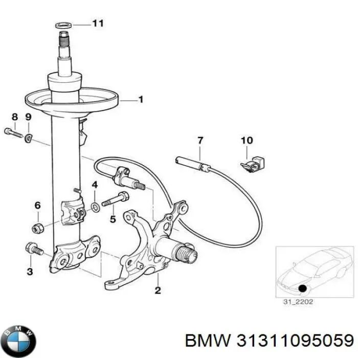  31311095059 BMW