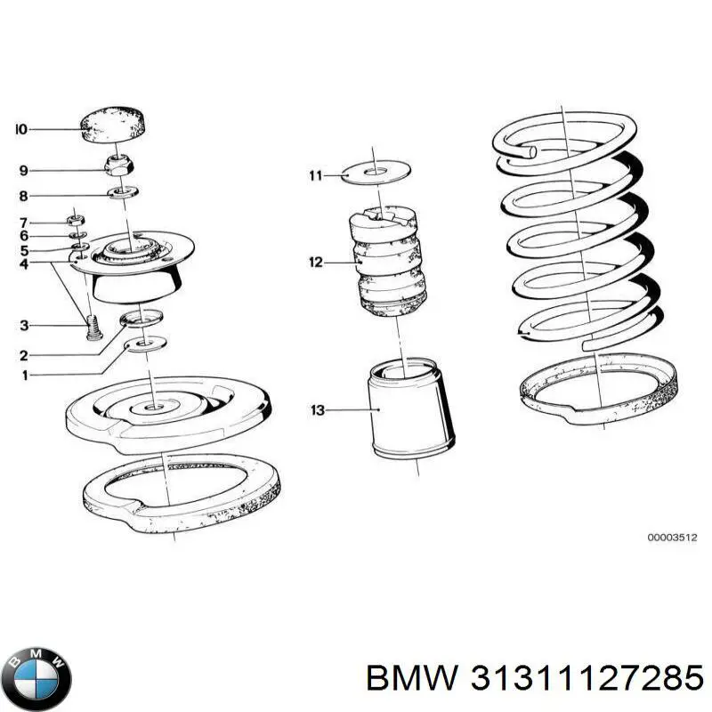  BMW 31311127285 цена, от 3.32 USD