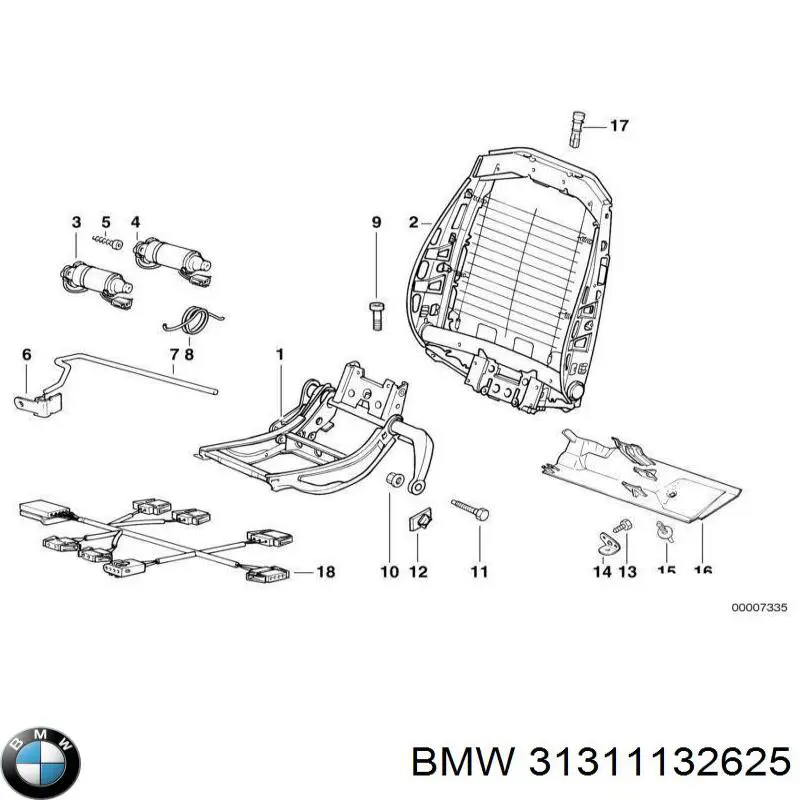  31311132625 BMW