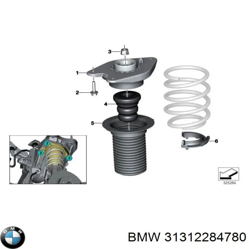 Купить 31312284780 BMW 