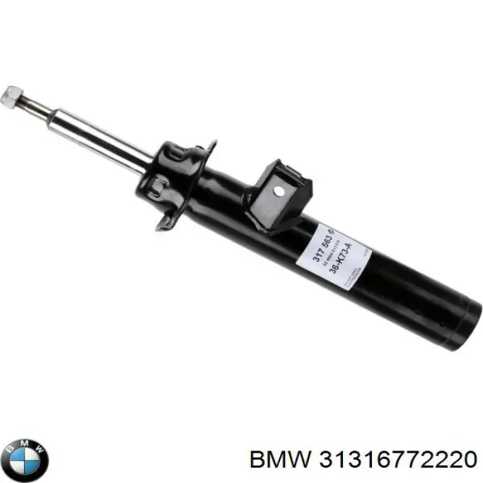 31316772220 BMW amortecedor dianteiro direito