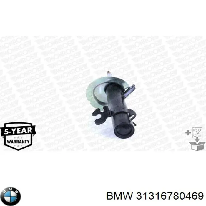 Амортизатор передний левый 31316780469 BMW