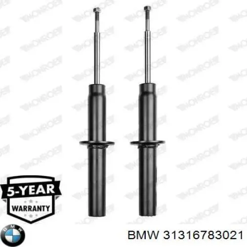 Амортизатор передний 31316783021 BMW