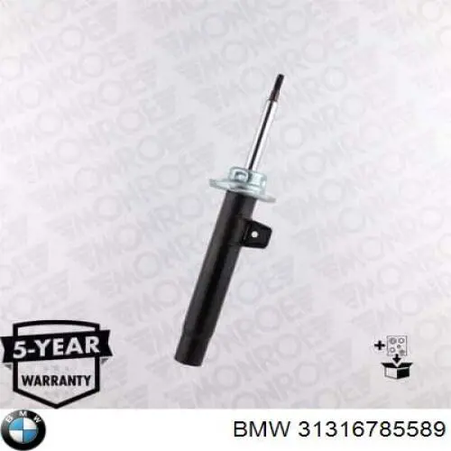 Стойка передняя левая BMW 31316785589