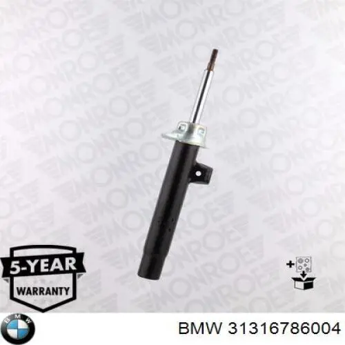 Амортизатор передний правый 31316786004 BMW