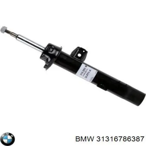 Амортизатор передний левый 31316786387 BMW