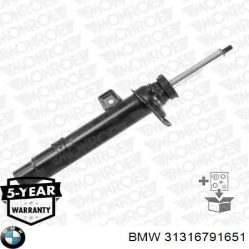 Амортизатор передний 31316791651 BMW