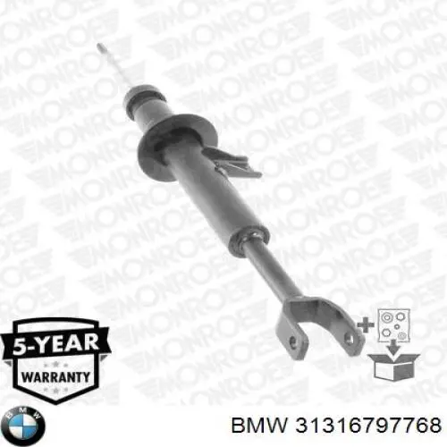 Амортизатор передний правый 31316797768 BMW