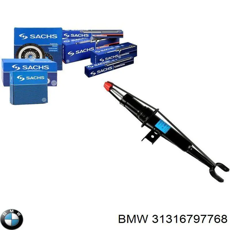 Стойка передняя правая BMW 31316797768