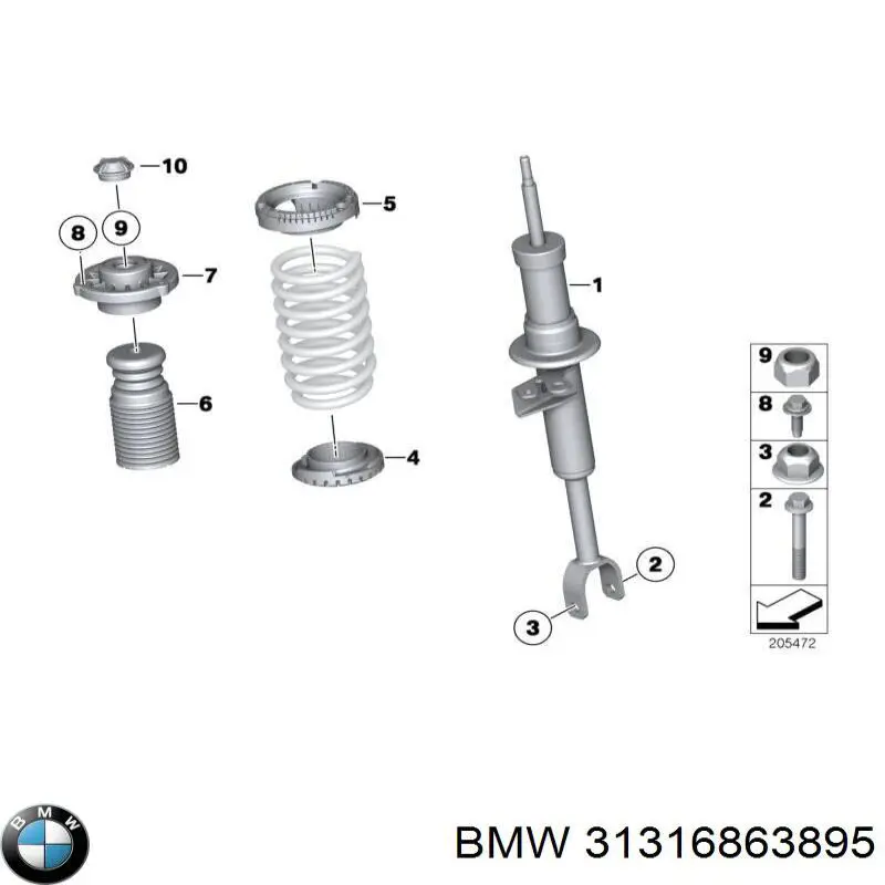  31316863895 BMW