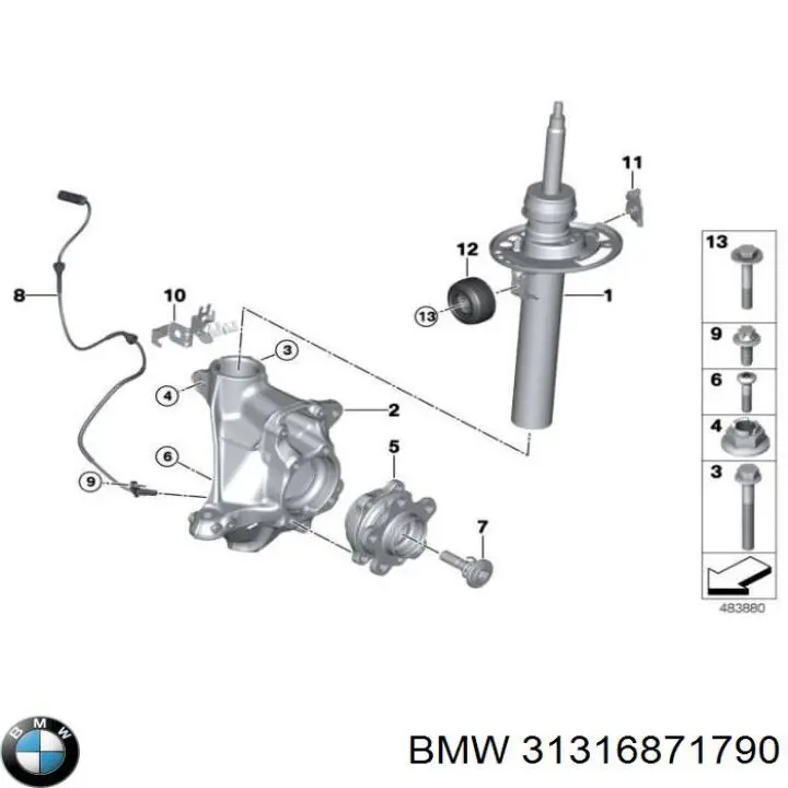 31316871790 BMW 