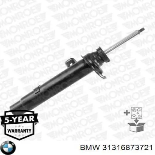 Стойка амортизатора передняя BMW 31316873721 цена, от 51.42 USD