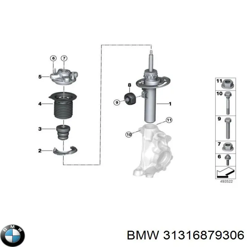 31316879306 BMW 