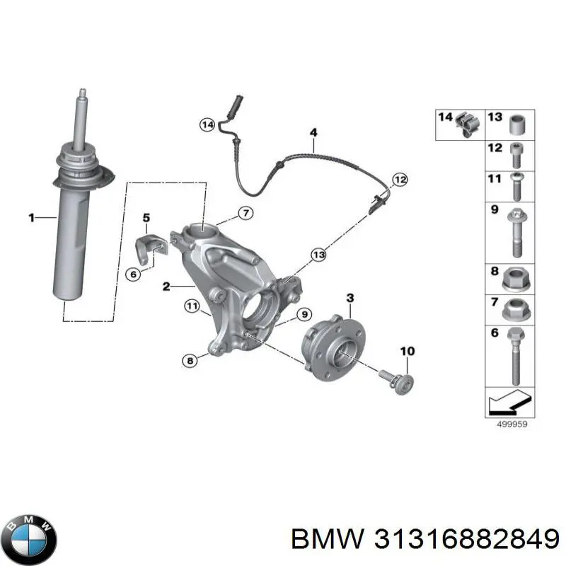 31316882849 BMW 